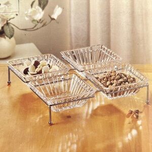 Crystal Clear 5-Piece Buffet Server